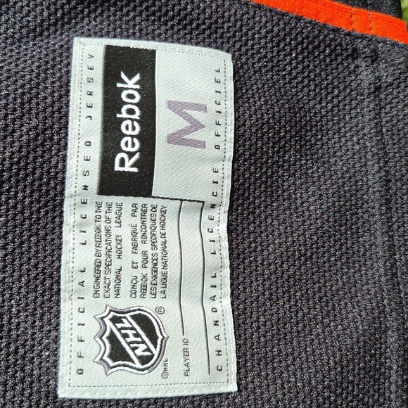 Anaheim Ducks NHL Reebok Hockey Jersey Size Medium Pre-owned - Picture 6 of 9